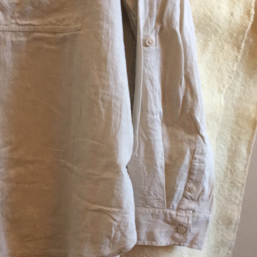 Babaton Linen Button Down Shirt - Picture 4 of 7